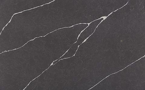 фрагмент Etna Quartz 007 Grey Marquina